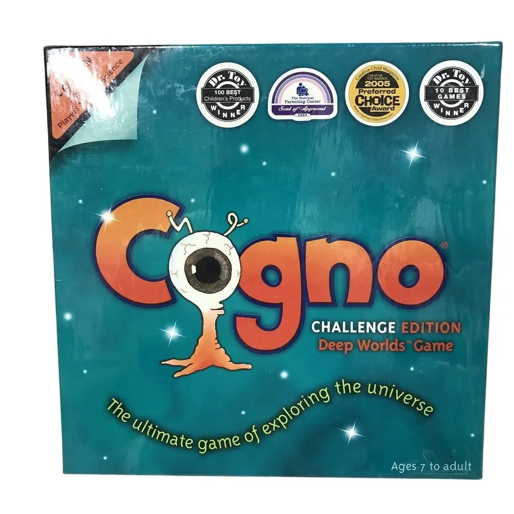 Cogno Deep Worlds challenge edition family Board Game New Sealed in Box